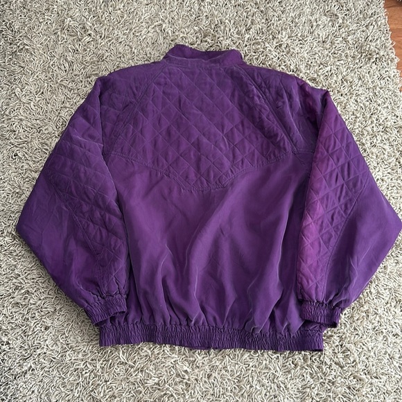 Women’s Vintage 2pc Purple Hunt Club 80s Tracksuit Size Large - Picture 9 of 13